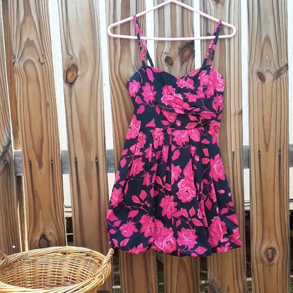 Forever 21 Black and Pink Party Cocktail Dress M - Picture 11 of 11